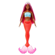 Muneca Barbie Sirena Cola Rigida Surtida Hrr02, Barbie (83708)