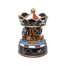 Carrusel Musical Pno. Barco Pirata 11x17cm, Trediser (40540)