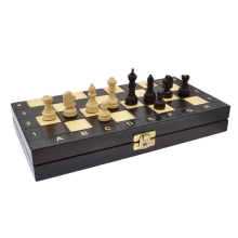 Ajedrez+backgammon 27x27 Madera Marron H Rey-5cm, Trediser (41111)