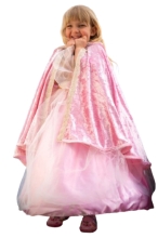 Deluxe Pink Rose Princess Cape Size Us 3-4, Great Pretenders (20136)