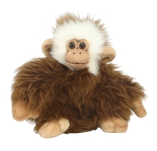 Juguete De Peluche Mono - Ulo 20 Cm.h Marron Oscuro Tumble, Hansa (2839)