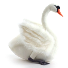 Juguete De Peluche Cisne Blanco 45 Cm.h, Hansa (4083)