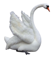 Juguete De Peluche Cisne Blanco L.s. 125 Cm De Largo, Hansa (4610)