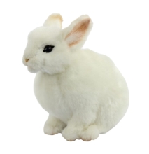 Juguete De Peluche Conejo Pigmeo Blanco 18cm.l, Hansa (8127)