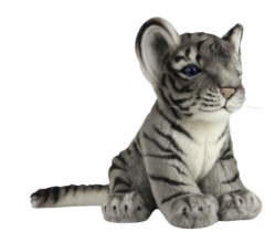 Juguete De Peluche Coli Negro Tigre 22cm.l, Hansa (8403)