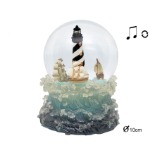 Bola Musical Faro C-barcos Int.girat. 100mm H-15cm, Trediser (41116)