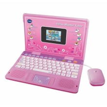 Ordenador Genio Master Color Bilingue Rosa Con 180 Actividades 18x27x4 Cm, Vtech (38674)