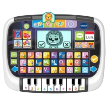 Tablet Infantil Educativa Con Piano Con 4 Modelos De Juego Y 8 Actividades 18,6x23,6x3 Cm, Vtech (17228)