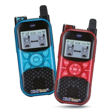 Walkie Talkie Kiditalkie Explorer Con Linterna Y Pantalla Con Luz Incluye 4 Juegos, Vtech (25227)