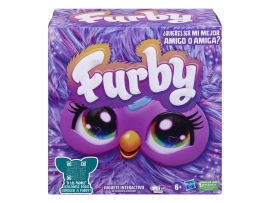 Furby Color Violeta Con Econocimiento De Voz Y 5 Modos De Juego, Orejas Que Cambian De Color Y Repro, Hasbro (12412)