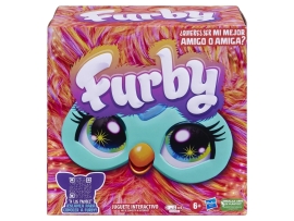 Furby Color Naranja Con Reconocimiento De Voz Y 5 Modos De Juego, Orejas Que Cambian De Color Y Repr, Hasbro (12436)