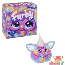 Furby Tie Dye Multicolor. Se Mueve,habla,canta,se Ilumina E Incluso Responde A Su Voz Con Mas De 600, Hasbro (12504)