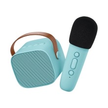 Karaoke - Altavoz Bluetooth Con Microfono Azul, Lalarma (53378)