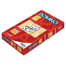 Caja Metalica Domino - Doble 6 Puntas Color, Cayro (02466)