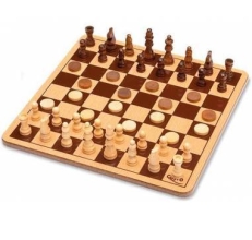 Caja De Ajedrez De Metal Ajedrez, Cayro (07515)