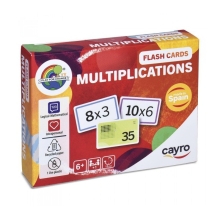 Tarjetas De Multiplicaciones De Baraja, Cayro (55103)