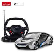 Coche De Juguete Radiocontrol Bmw I8 Modelo 1:14, Rastar (07490)