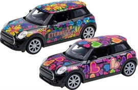 Mini Cooper Hatch, Metal, 1:34-39, L= 12 cm, Goki (12399)