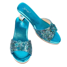 Sandalias Tacon, Annelle Azul Metalico T. 24/25 (1 Par),Souza (85689)