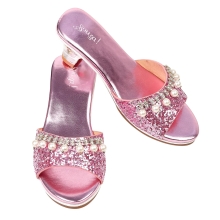 Sandalias Tacon, Marie-claire, Rosa Metalico T. 24-25 (1 Par),Souza (85627)