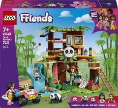 Set de LEGO Cuidado Animal en el Refugio para Pandas, juego de construcción (42648)