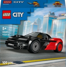 Set de LEGO Supercoche Electrico, juego de construcción (60486)