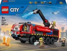 Set de LEGO Camion de Bomberos Aeroportuario, juego de construcción (60499)