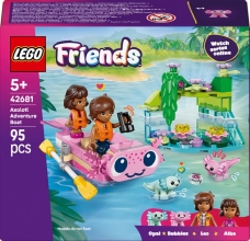 Set de LEGO Aventuras en el Barco-Ajolote, juego de construcción (42681)