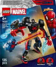 Set de LEGO Armadura Robotica de Miles Morales vs. Spider-Man 2099, juego de construcción (76337)