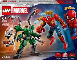 Set de LEGO Batalla de Armaduras Roboticas: Spider-Man vs. Doc Ock, juego de construcción (76338)