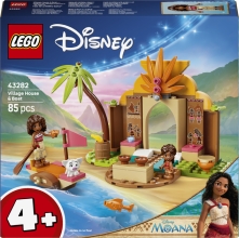 Set de LEGO Casa de la Aldea y Barco, juego de construcción (43282)