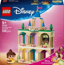 Set de LEGO Mini Bella y Tiana con Castillo, juego de construcción (43291)