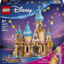 Set de LEGO Castillo de Rapunzel, juego de construcción (43297)