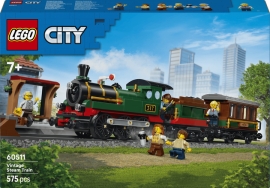 Set de LEGO Tren de Vapor Clasico, juego de construcción (60511)