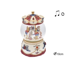Bola Musical Carrusel Bco-rojo Legend Int.girat.10, Trediser (00319)