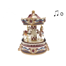 Carrusel Musical Escaleras Y Valla Bco-rojo Legend, Trediser (00340)