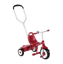 Steer and Stroll Trike, Triciclo Rojo Para Ninos De 2 a 5 Anos, Radio Flyer (10066)