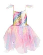 Vestido De Hadas Arcoiris, Talla Ee. Uu. 7 8, Great Pretenders (08277)