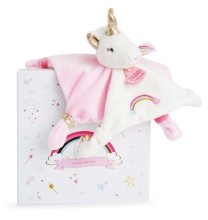 Unicornio - Doudou Rosa Y Blanco, Top Toys (33124)