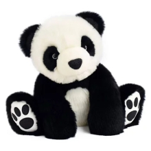 Doudou - So Chic Panda - Negro 35 cm, Top Toys (28687)