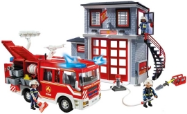 Mega Set Bomberos Con Accesorios Playmobil Action., Playmobil (16033)