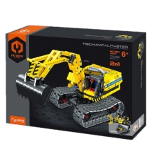 Immaster Excavadora Y Robot 2 En 1 - 342pzas., Top Toys (606801)