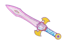 Enchanted Unicorn Eva Sword, Great Pretenders (14316)