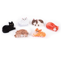Raining Cats and Dogs Claw Clip Set (6 pcs),Great Pretenders (88091)