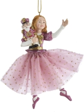 4.75 Resin Nutcracker Clara, Christmas Inspirations (98336)