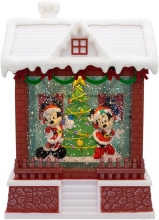 7.5 Mickey Santa Lantern W-warm White Led, 2 Way Switch. Use, Christmas Inspirations (49763)
