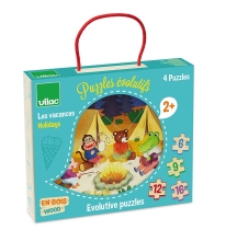 Vacaciones - Rompecabezas Evolutivo, Vilac (26347)