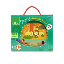 Zoologico - Rompecabezas De Madera, Vilac (26422)