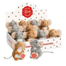 Mouse 2 Colors 11 cm, Hermann Teddy (92603)