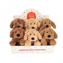 Soft Dog 20 cm 3 Colors, Hermann Teddy (91985)